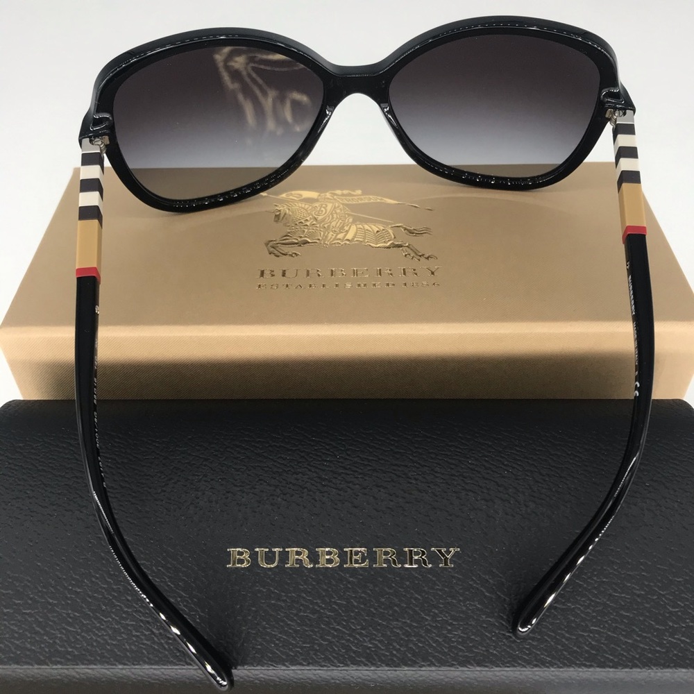 NEW Authentic Burberry 58mm butterfly Sunglasses
